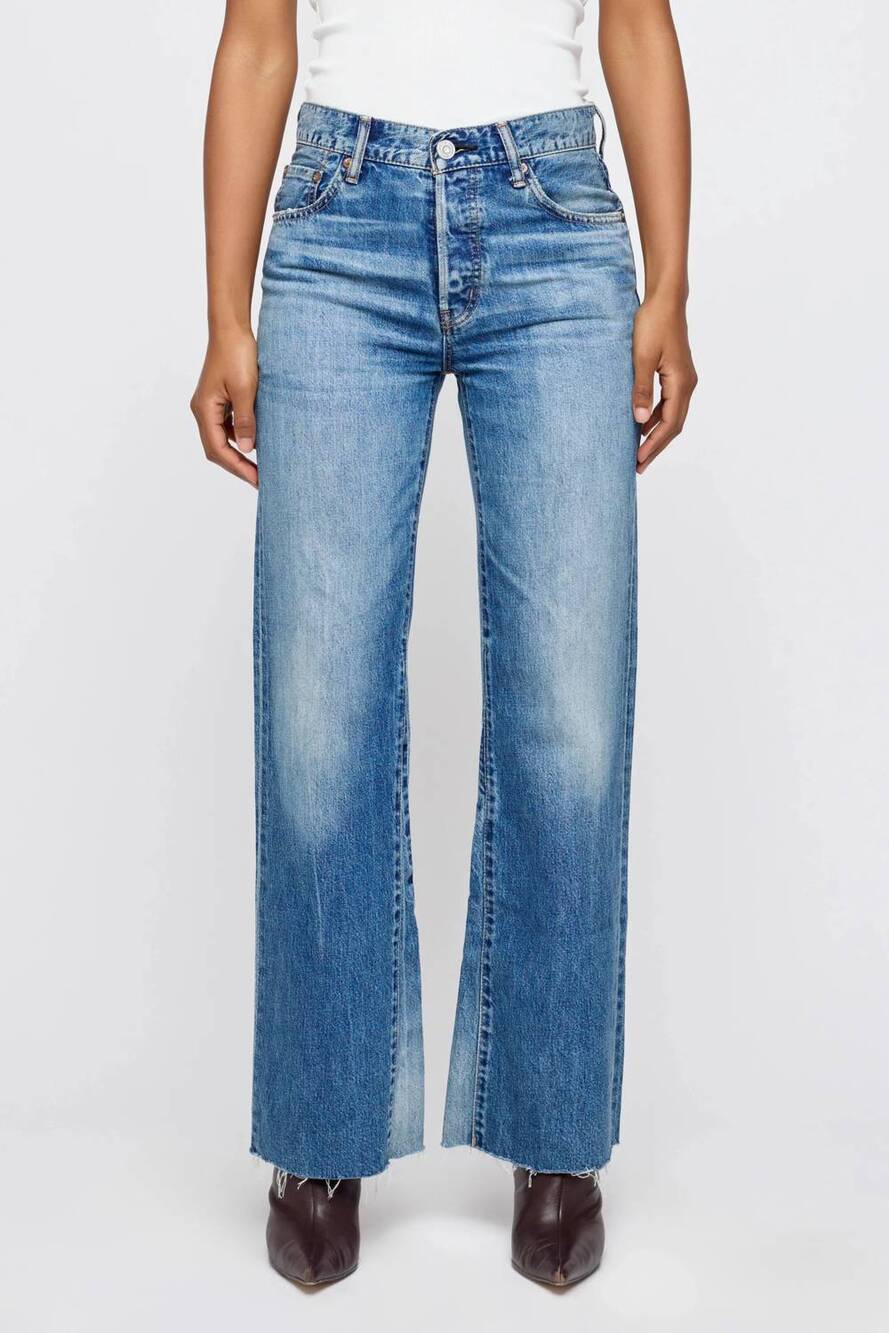 NEW MOUSSY remake flare jeans in asheville